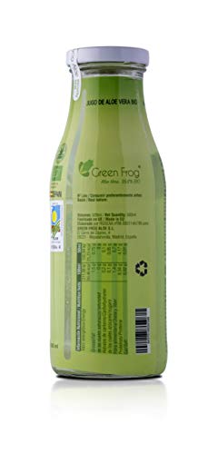 Green Frog Jugo De Aloe Vera Bio Pack De 4 Botellas