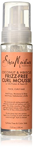 SheaMoisture coco y Hibiscus Frizz-Free Curl Mousse