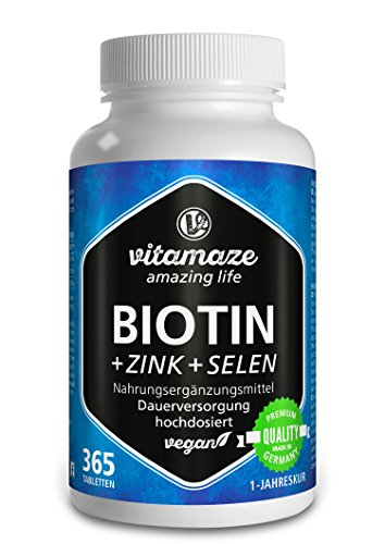 Vitamaze biotina, zinc y selenio